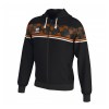 Errea Dragos Hoodie Black-Orange Fluo-White