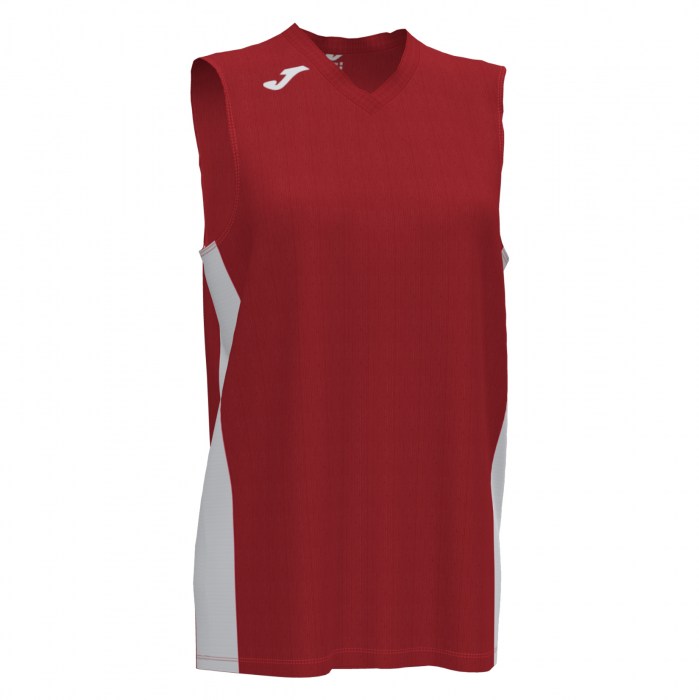 Joma Cancha III Sleeveless T-shirt Red-White