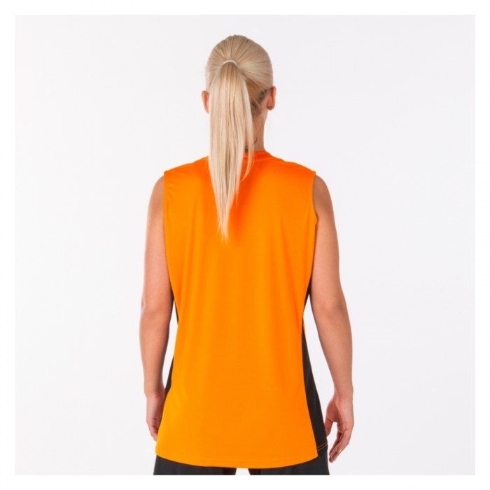 Joma Cancha III Sleeveless T-shirt Orange-Black