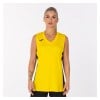 Joma Cancha III Sleeveless T-shirt Yellow-Black