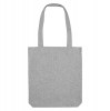Woven tote bag Heather Grey