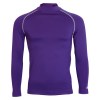 Turtleneck Baselayer Shirts Purple