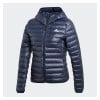 adidas-LP Women Varilite Down Hooded Jacket Legend Ink-White