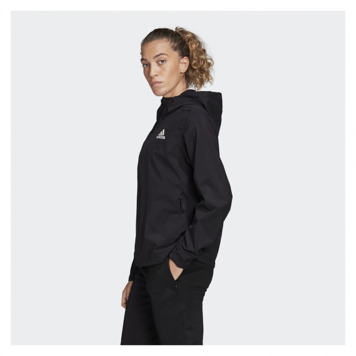 Adidas-LP Womens 3-Stripes RAIN RDY Jacket (W)
