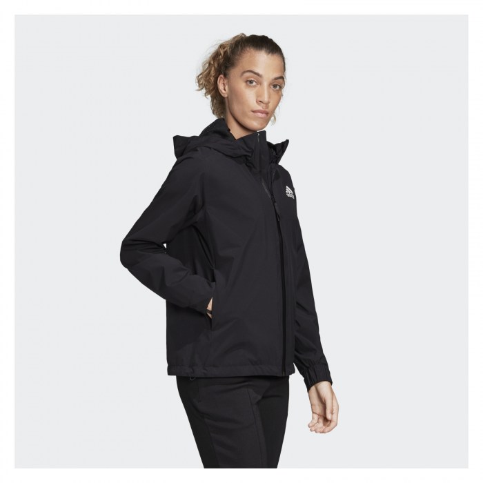 Adidas-LP Womens 3-Stripes RAIN RDY Jacket (W)
