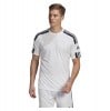 Adidas Squadra 21 Short Sleeve Shirt (M) White-Black