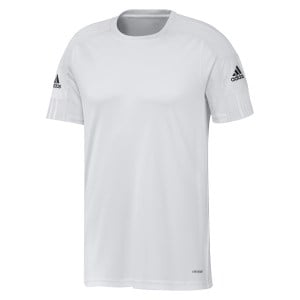 Adidas Squadra 21 Short Sleeve Shirt (M) White-White-Black