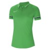 Nike Womens Academy 21 Performance Polo (W) Lt Green Spark-White-Pine Green-White