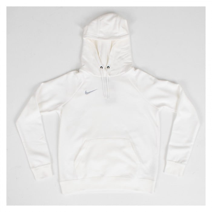 Nike Womens Team Club 20 Hoodie (W) White-White-Wolf Grey