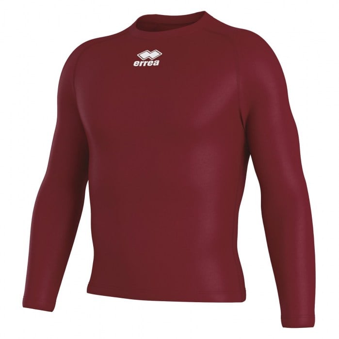 Errea Daris Long Sleeve Baselayer Maroon