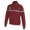 Errea Donovan Tracksuit Jacket (M) Maroon-Grey-White