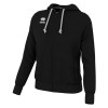 Errea Womens Wita Zip Hoodie (W) Black