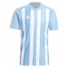 Adidas Striped 21 Jersey Team Light Blue-White