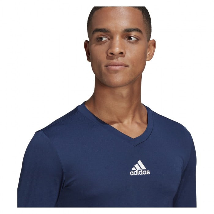 Adidas Long Sleeve Baselayer Tee Team Navy Blue