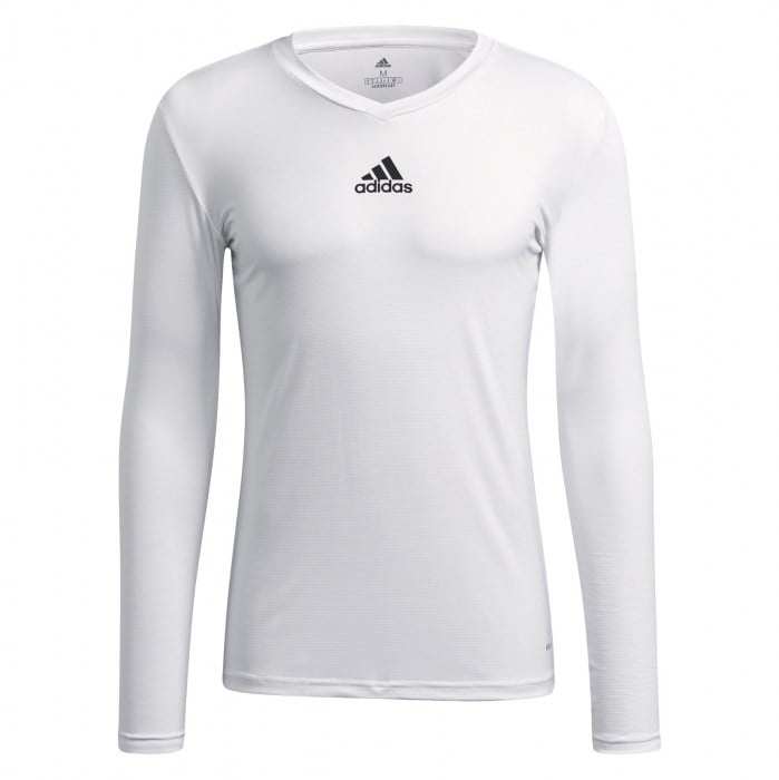 Adidas Long Sleeve Baselayer Tee White