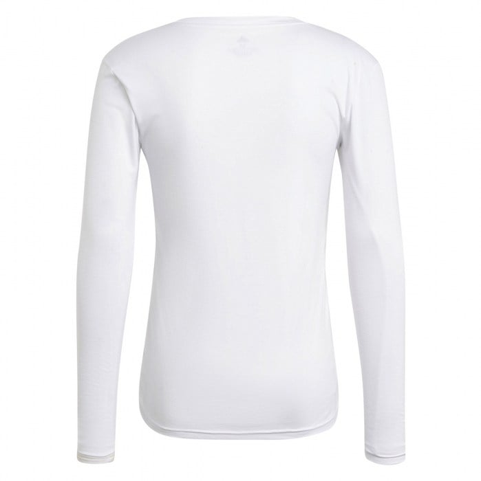 Adidas Long Sleeve Baselayer Tee White