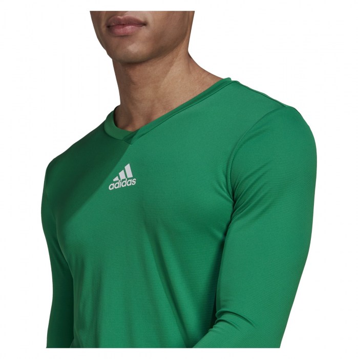 Adidas Long Sleeve Baselayer Tee Team Green