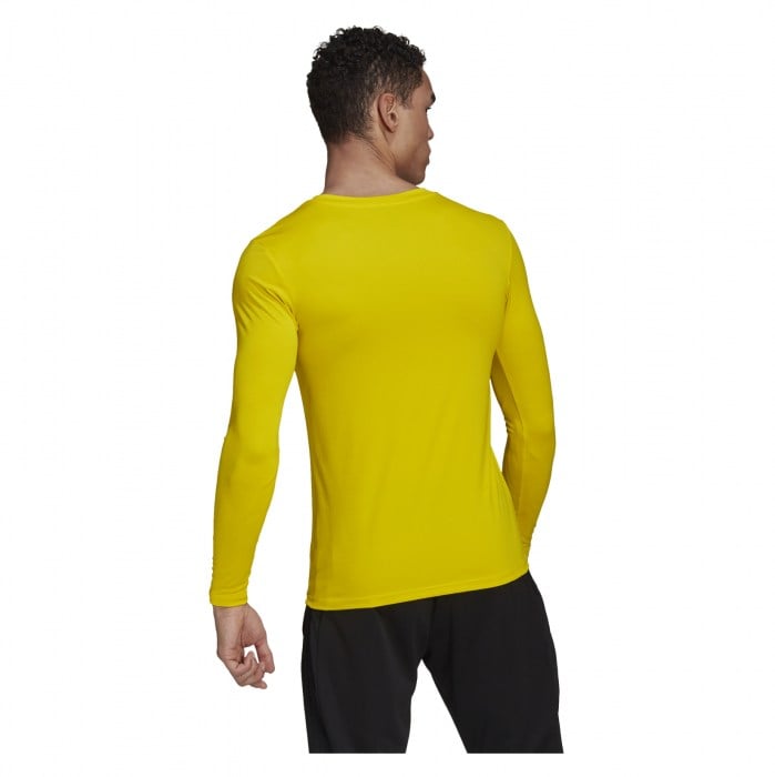 Adidas Long Sleeve Baselayer Tee Team Yellow