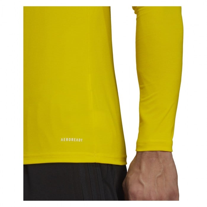 Adidas Long Sleeve Baselayer Tee Team Yellow