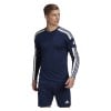 Adidas Squadra 21 Long Sleeve Jersey Team Navy Blue-White