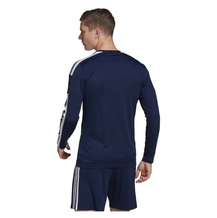 Adidas Squadra 21 Long Sleeve Jersey Team Navy Blue-White