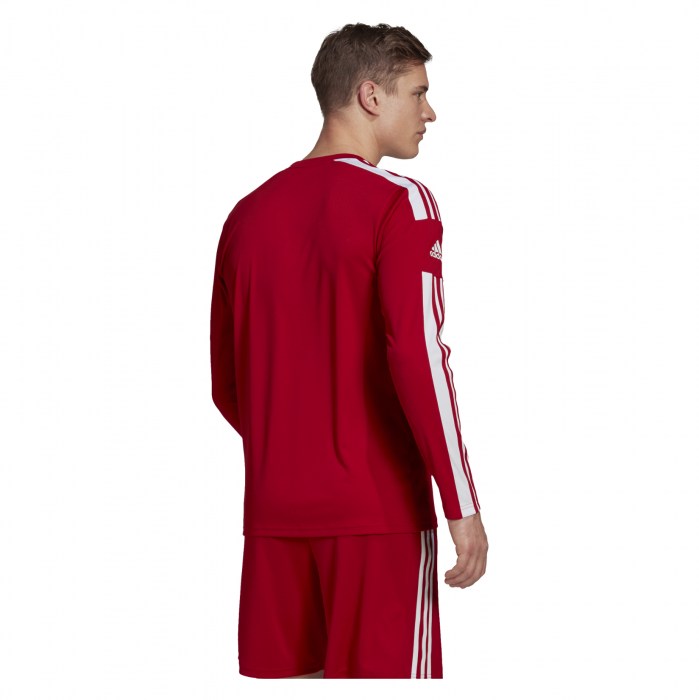 Adidas Squadra 21 Long Sleeve Jersey Team Power Red-White