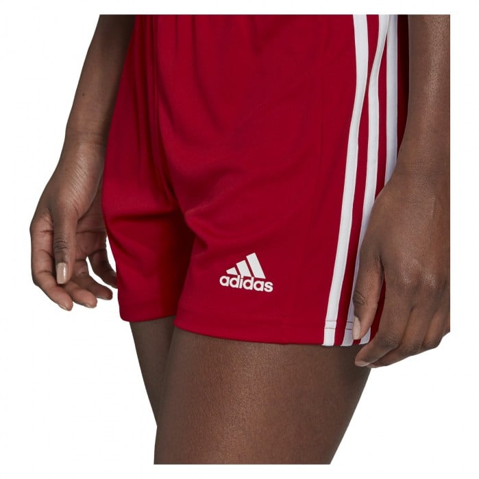 Adidas Womens Squadra 21 Shorts (W) Team Power Red-White