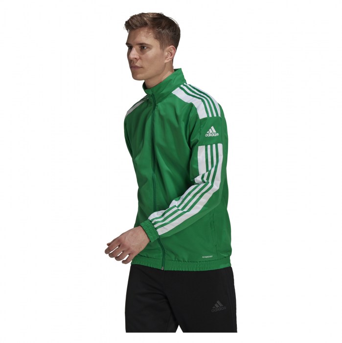 Adidas Squadra 21 Presentation Jacket Team Green-White