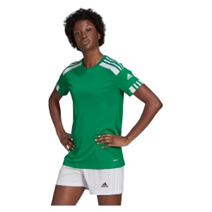 Adidas Womens Squadra 21 Jersey (W) Team Green-White
