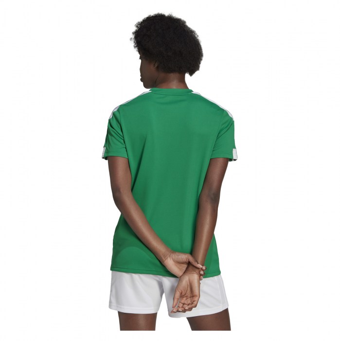 Adidas Womens Squadra 21 Jersey (W) Team Green-White