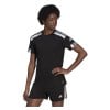 Adidas Womens Squadra 21 Jersey (W) Black-White