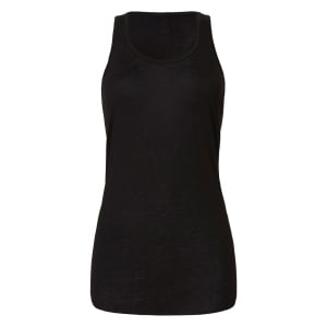 Womens Racerback Tank Top Black