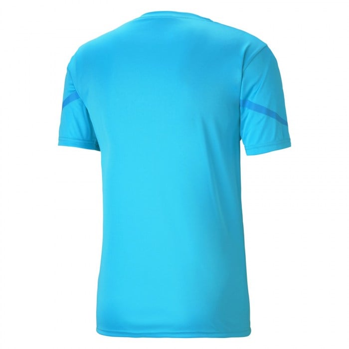 Puma Team Flash Short Sleeve Shirt Blue Atoll