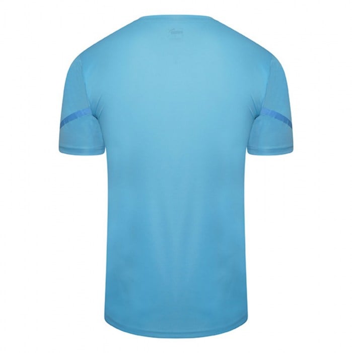 Puma Team Flash Short Sleeve Shirt Blue Atoll
