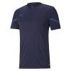 Puma Team Flash Short Sleeve Shirt Peacoat