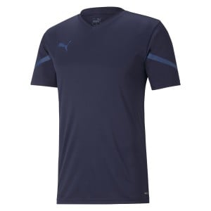 Puma Team Flash Short Sleeve Shirt Peacoat
