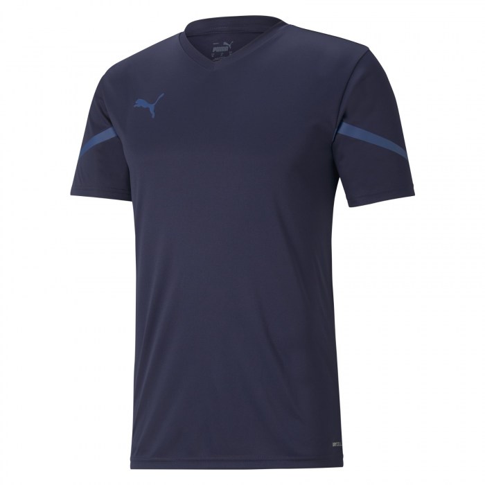 Puma Team Flash Short Sleeve Shirt Peacoat