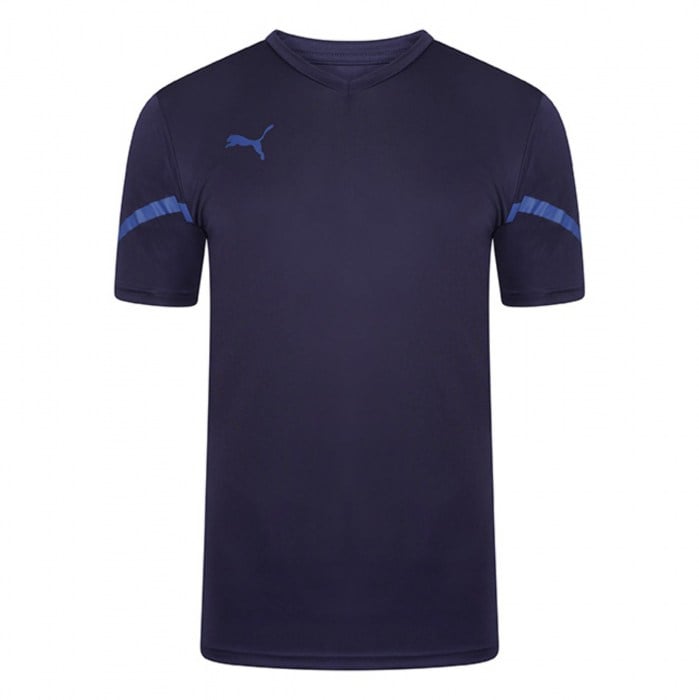 Puma Team Flash Short Sleeve Shirt Peacoat