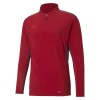 Puma Team Cup Qtr Zip Jacket Chilli Pepper