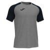 Joma Academy IV Short Sleeve Shirt (M) Light Grey-Black