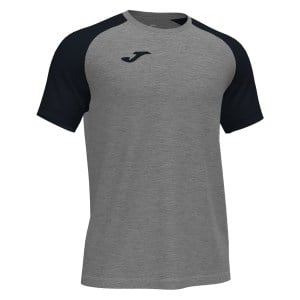 Joma Academy IV Short Sleeve Shirt (M) Light Grey-Black