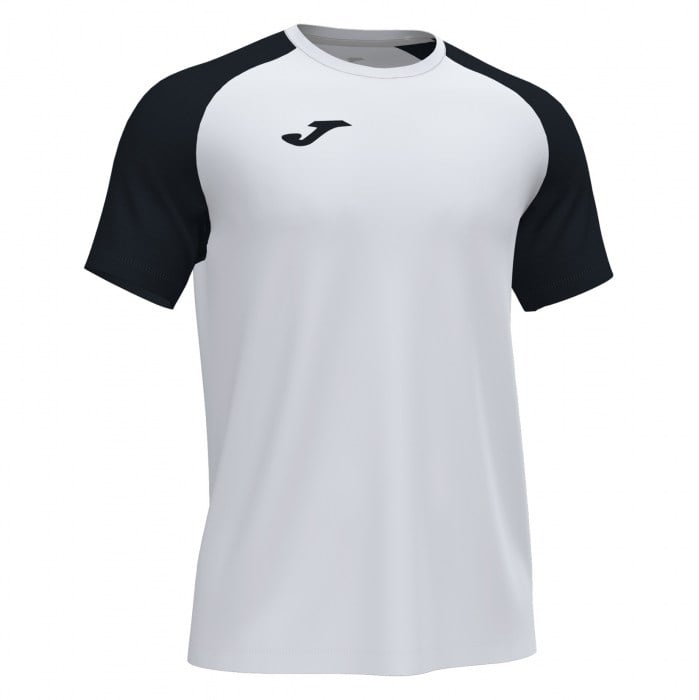 Joma Academy IV Short Sleeve Shirt (M) White-Black