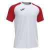 Joma Academy IV Short Sleeve Shirt (M) White-Red
