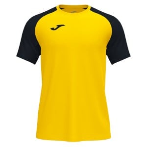 Joma Academy IV Short Sleeve Shirt (M) Yellow-Black