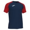 Joma Academy IV Short Sleeve Shirt (M) Navy-Red