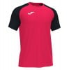 Joma Academy IV Short Sleeve Shirt (M) Fuchsia-Black