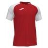 Joma Academy IV Short Sleeve Shirt (M) Red-White