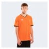 Errea Lennox Short Sleeve Shirt Orange-Black