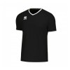 Errea Lennox Short Sleeve Shirt Black-White