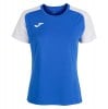 Joma Womens Academy IV Short Sleeve Jersey (W) Royal-White